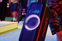 Image de XBOOM pour montrer le mode karaoke